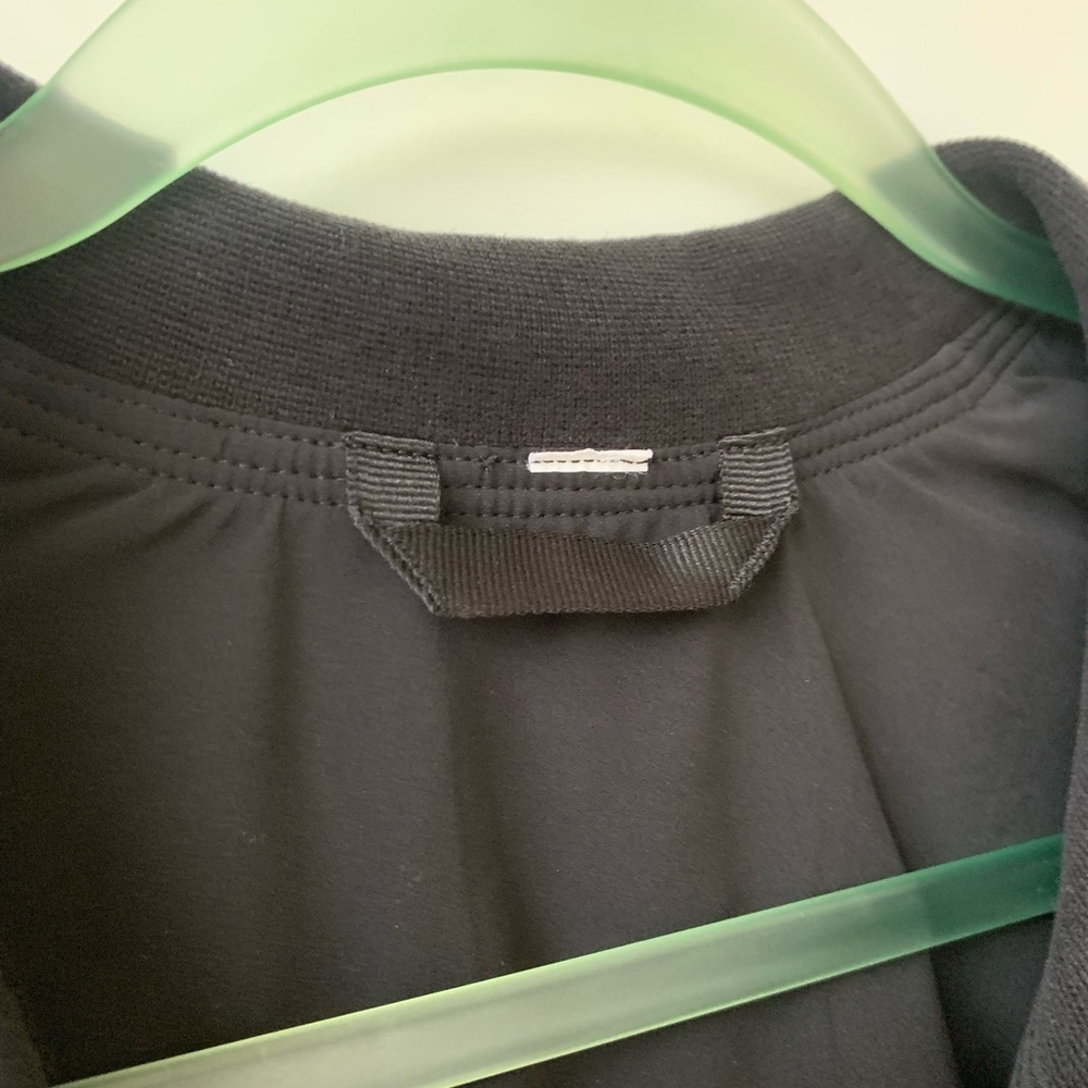 Lululemon All Roads Half 1/2 Zip Black Pullover Jacket Windbreaker Like New Sz 6 - Picture 12 of 13